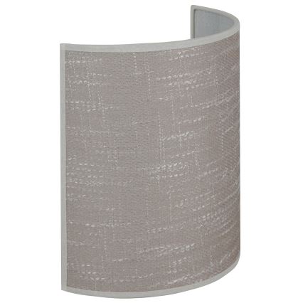 Brilagi - Vägglampa SEMI 1xE27/15W/230V mörk