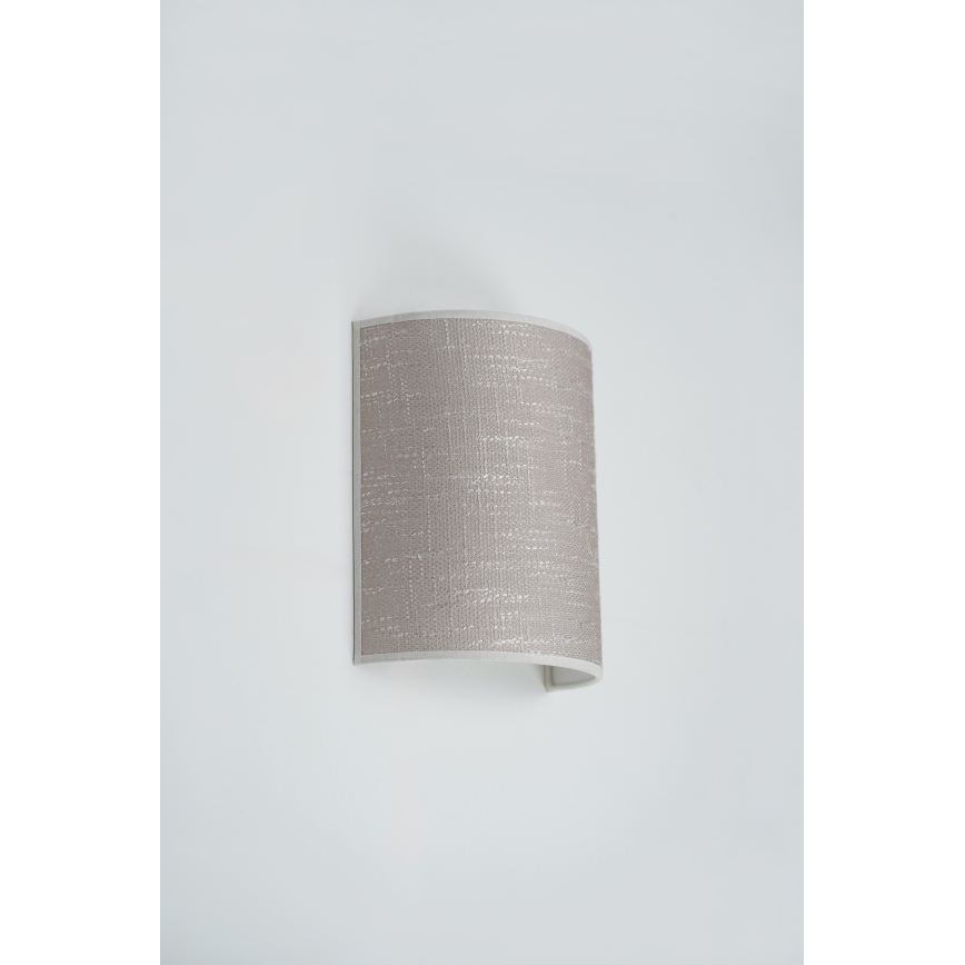 Brilagi - Vägglampa SEMI 1xE27/15W/230V mörk