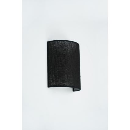 Brilagi - Vägglampa SEMI 1xE27/15W/230V svart