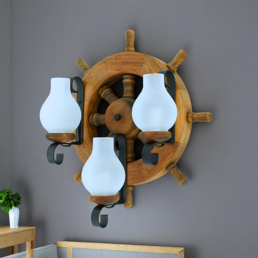 Brilagi - Vägglampa TIMONA 3xE14/40W/230V bok