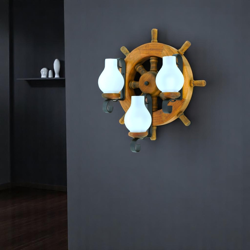 Brilagi - Vägglampa TIMONA 3xE14/40W/230V bok