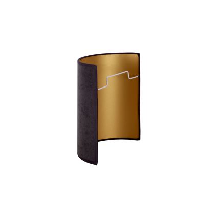 Brilagi - Vägglampa VELVET 1xE27/40W/230V grå