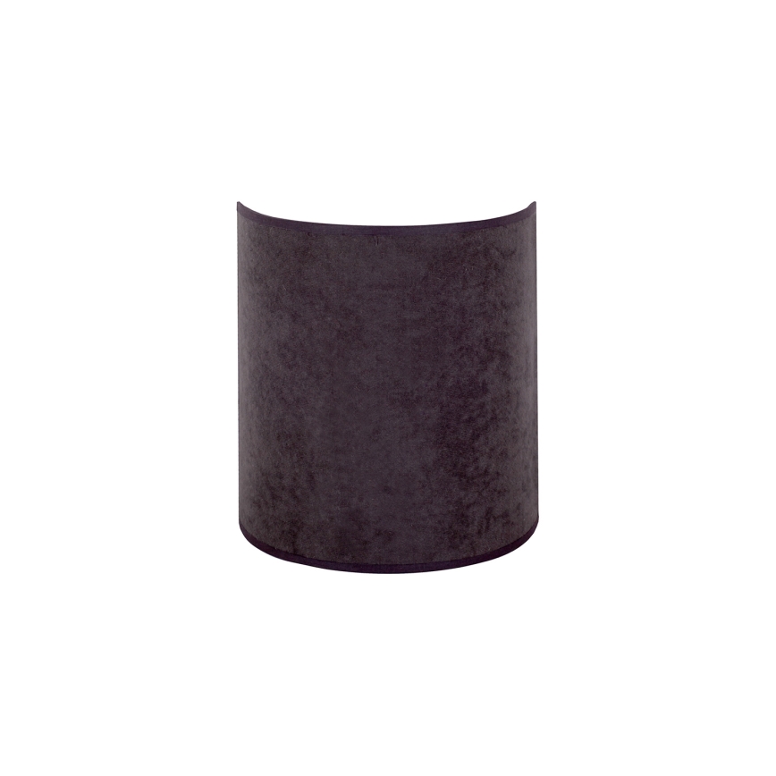 Brilagi - Vägglampa VELVET 1xE27/40W/230V grå