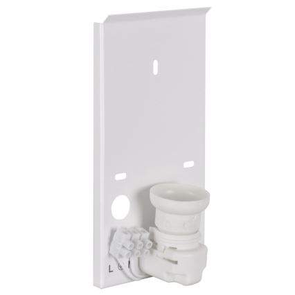 Brilagi - Vägglampa VELVET 1xE27/40W/230V grå
