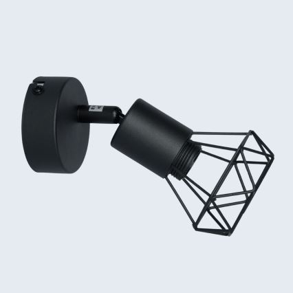 Brilagi - Väggmonterad spotlight CAGE 1xE14/40W/230V