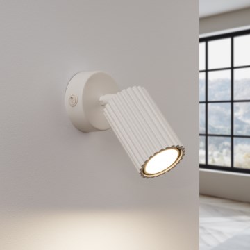 Brilagi - Väggspotlight CRESTO 1xGU10/10W/230V grädde