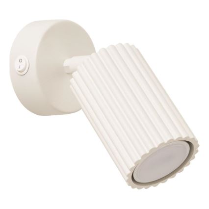 Brilagi - Väggspotlight CRESTO 1xGU10/10W/230V grädde