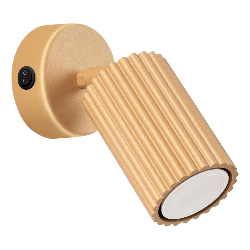 Brilagi - Väggspotlight CRESTO 1xGU10/10W/230V guld
