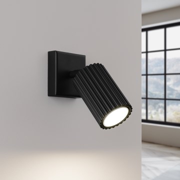 Brilagi - Väggspotlight CRESTO 1xGU10/10W/230V svart