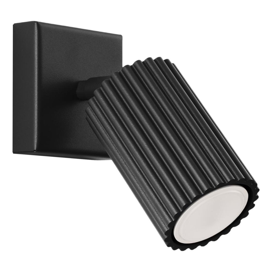 Brilagi - Väggspotlight CRESTO 1xGU10/10W/230V svart