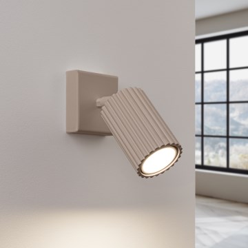 Brilagi - Väggspotlight CRESTO 1xGU10/10W/230V taupe