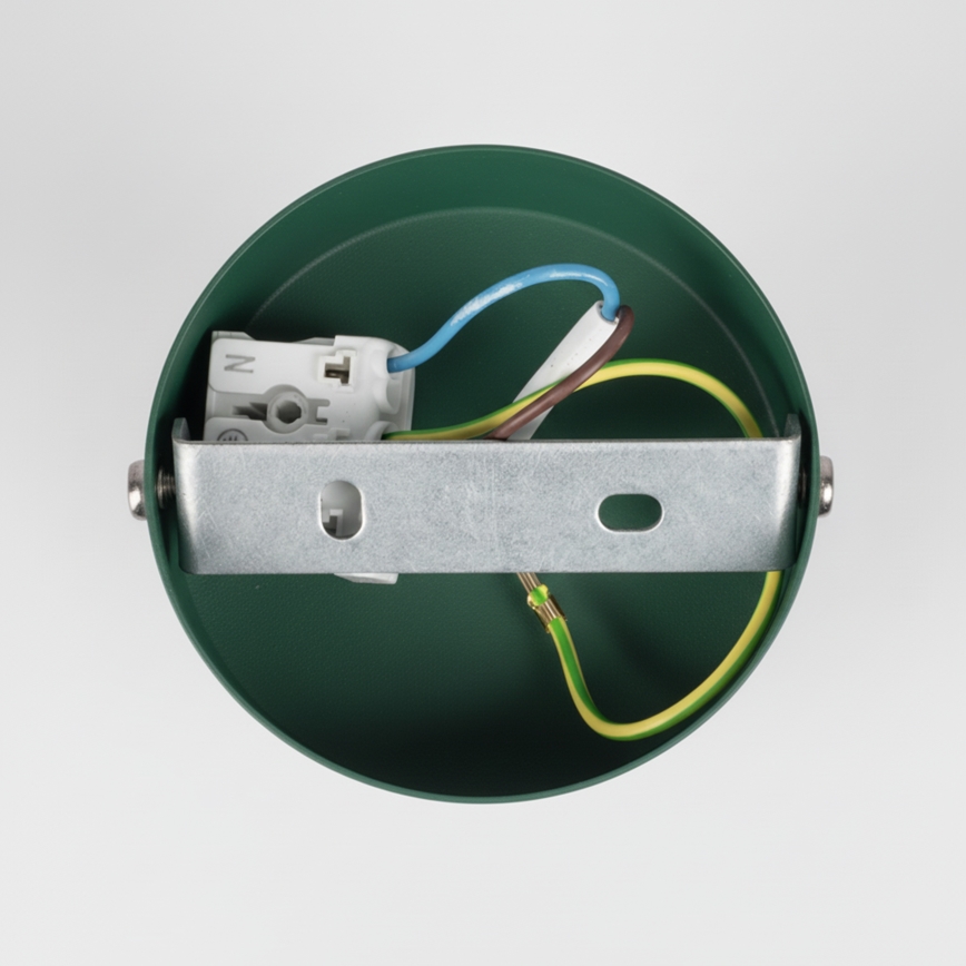 Brilagi - Väggspotlight POKER 1xGU10/25W/230V grön/guld