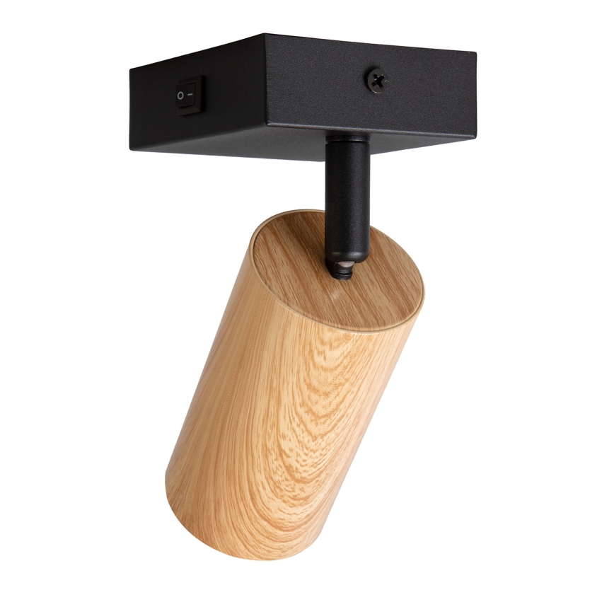 Brilagi - Väggspotlight SELE 1xGU10/30W/230V svart/ekdekor