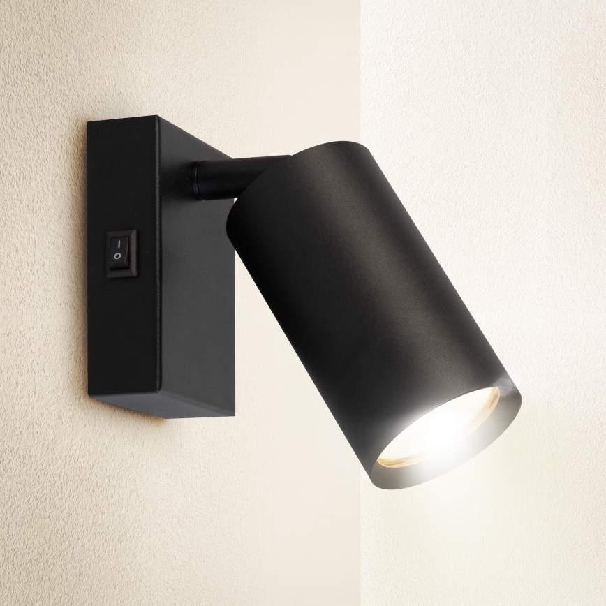 Brilagi - Väggspotlight SELE 1xGU10/30W/230V svart