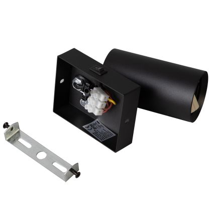Brilagi - Väggspotlight SELE 1xGU10/30W/230V svart