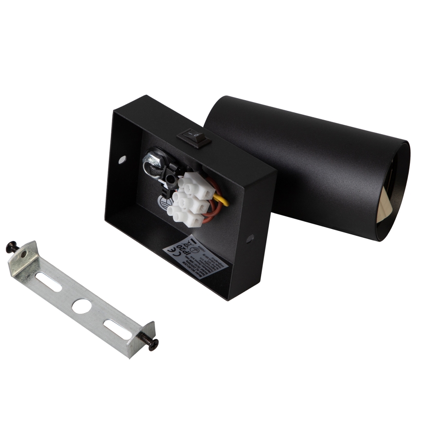 Brilagi - Väggspotlight SELE 1xGU10/30W/230V svart