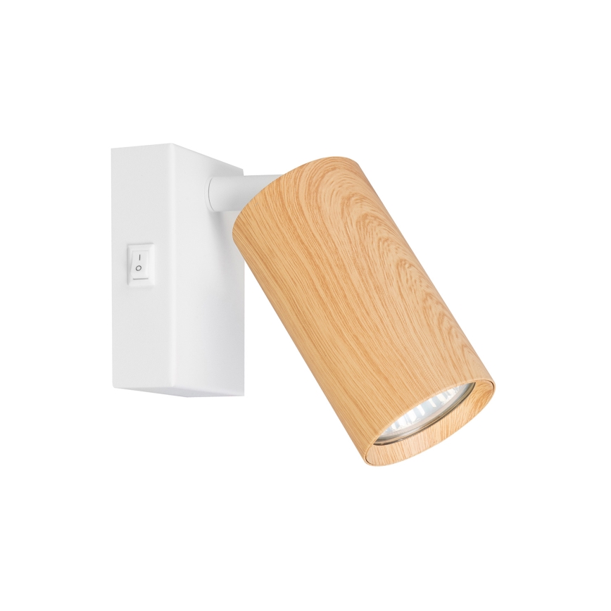 Brilagi - Väggspotlight SELE 1xGU10/30W/230V vit/ekdekor