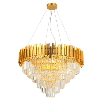 Brilagi - Vajerupphängd taklampa PLAZA 11xE14/40W/230V