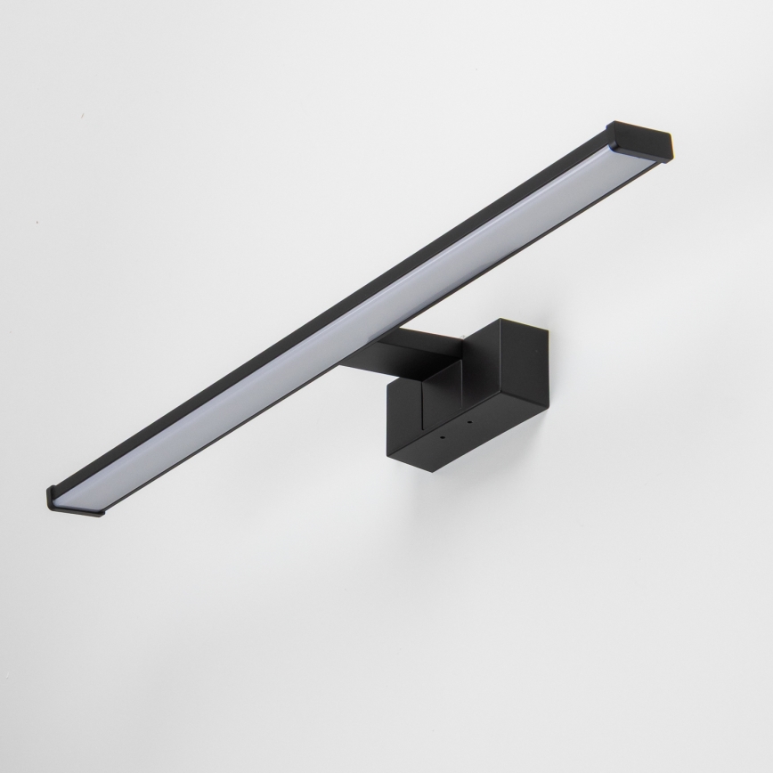 Brilagi - 3-i-1 LED-belysning för badrumsspegel VESTRA LED/12W/230V 60 cm IP44 svart