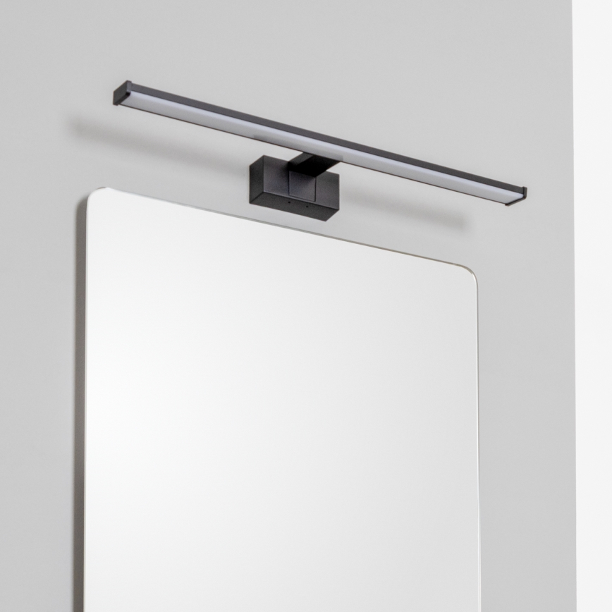 Brilagi - 3-i-1 LED-belysning för badrumsspegel VESTRA LED/12W/230V 60 cm IP44 svart