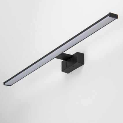 Brilagi - LED-spegelbelysning för badrum 3-i-1 VESTRA LED/15W/230V 80 cm IP44 svart