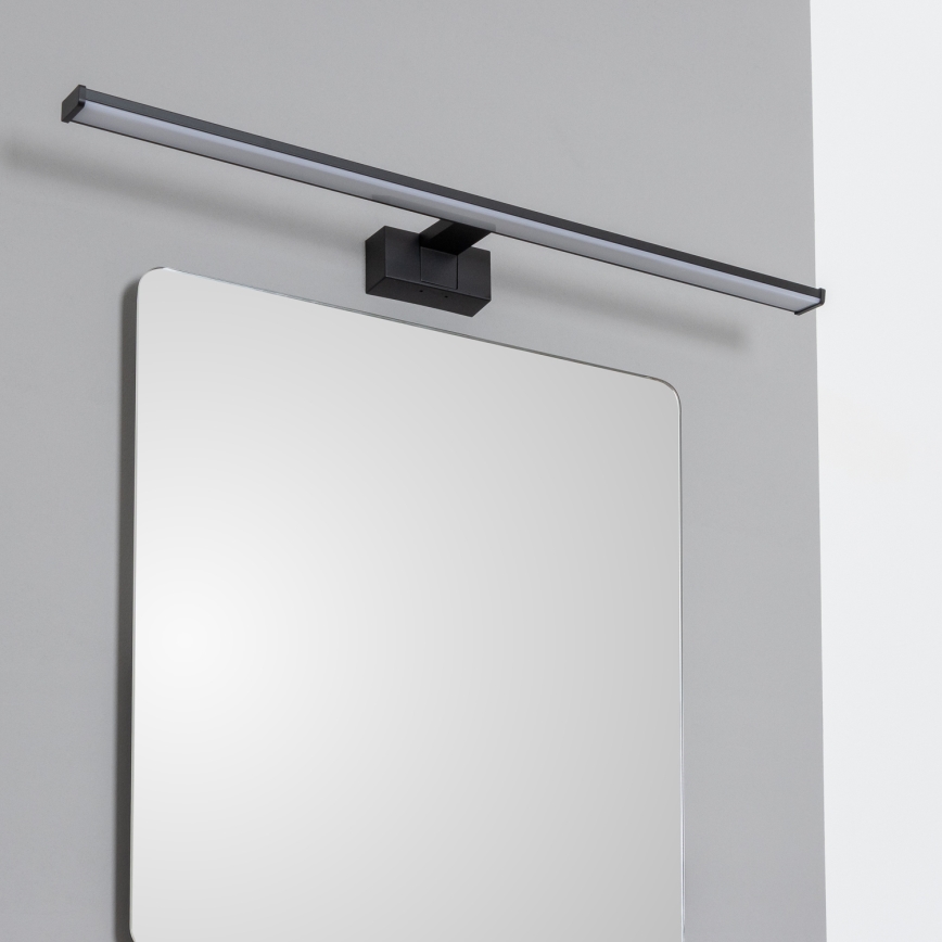 Brilagi - LED-spegelbelysning för badrum 3-i-1 VESTRA LED/15W/230V 80 cm IP44 svart