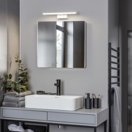 Brilagi - LED-belysning för badrumsspegel 3-i-1 VESTRA LED/8W/230V 40 cm IP44 vit