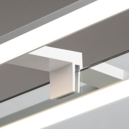 Brilagi - LED-belysning för badrumsspegel 3-i-1 VESTRA LED/8W/230V 40 cm IP44 vit