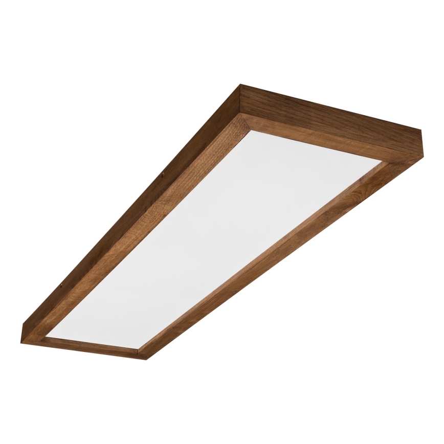 Brilagi - WOODY FRAME LED takarmatur för badrum 50W/230V 120x30 cm IP44 ek/körsbär