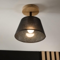 Brilagi - Ytmonterad ljuskrona ANTHONY 1xE14/60W/230V ek/svart