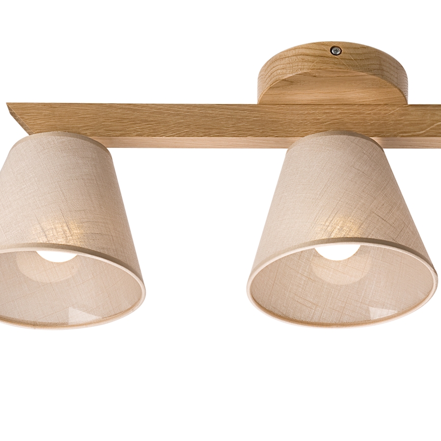 Brilagi - Ytmonterad ljuskrona ANTHONY 3xE14/40W/230V ek/beige