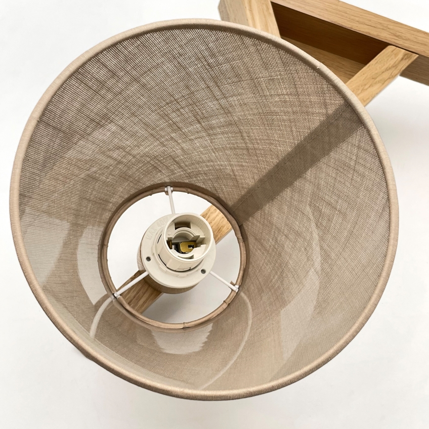 Brilagi - Ytmonterad ljuskrona ANTHONY 3xE14/40W/230V ek/beige