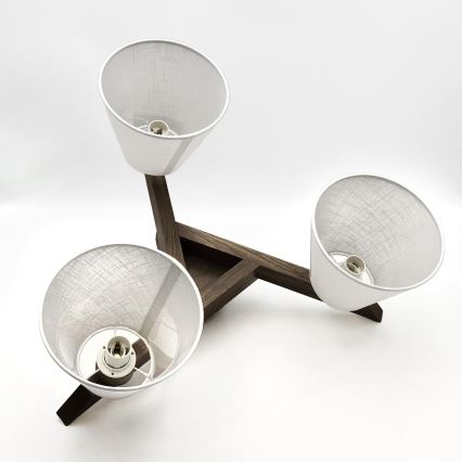 Brilagi - Ytmonterad ljuskrona ANTHONY 3xE14/40W/230V ek/vit