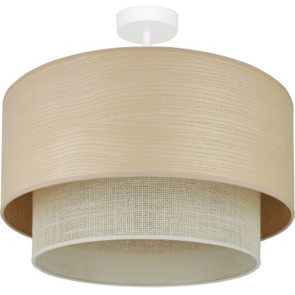 Brilagi - Ytmonterad ljuskrona ARIZONA BOHO 1xE27/15W/230V diameter 45 cm grädde/beige
