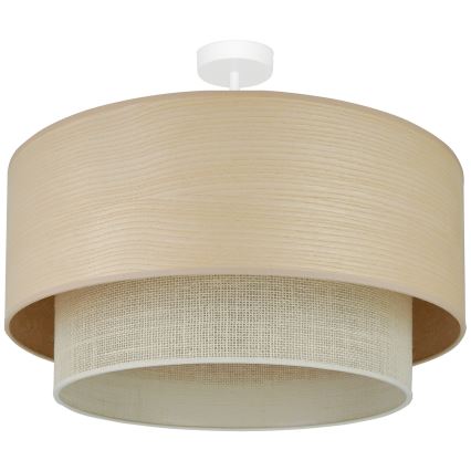Brilagi - Ytmonterad ljuskrona ARIZONA BOHO 1xE27/15W/230V diameter 60 cm beige