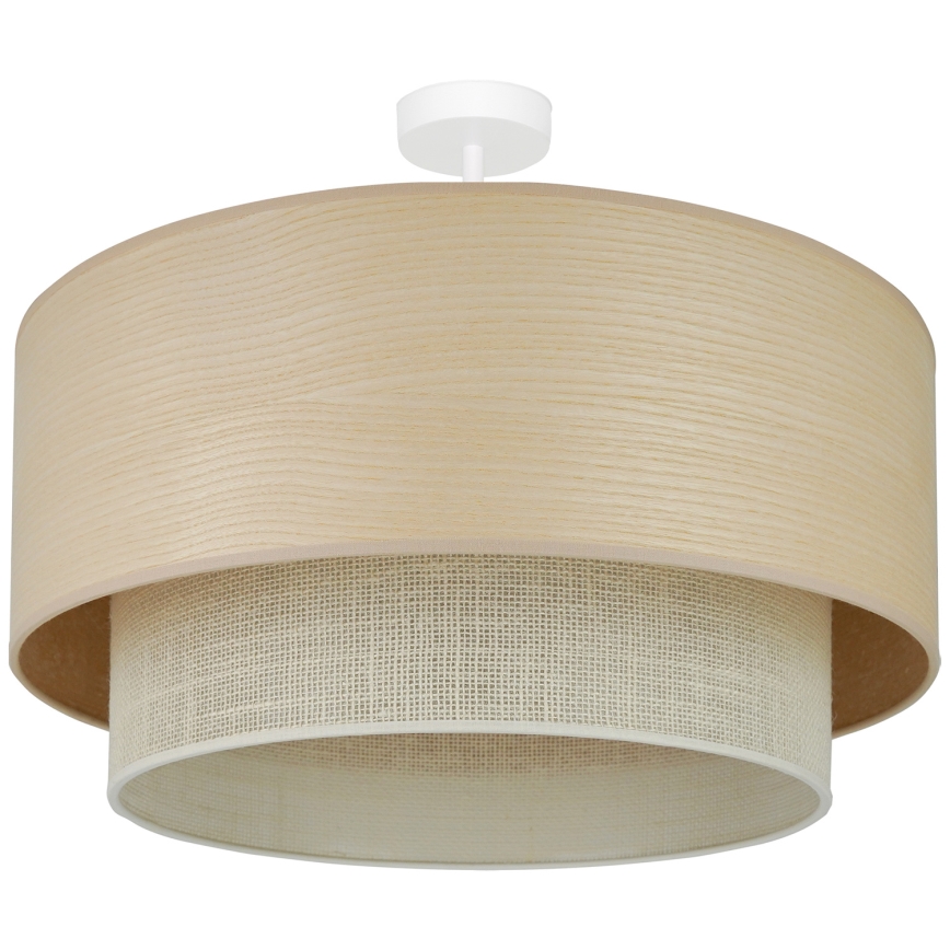 Brilagi - Ytmonterad ljuskrona ARIZONA BOHO 1xE27/15W/230V diameter 60 cm beige