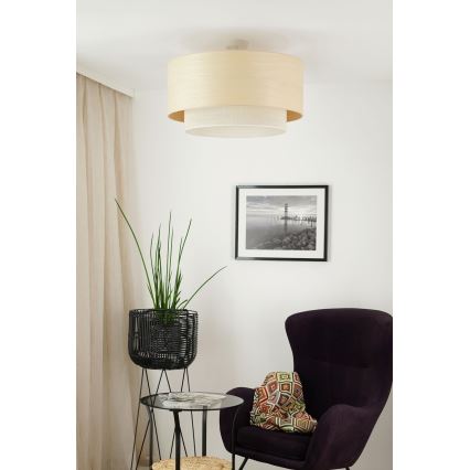 Brilagi - Ytmonterad ljuskrona ARIZONA BOHO 1xE27/15W/230V diameter 60 cm beige