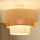 Brilagi - Ytmonterad ljuskrona DENVER LUNETA 1xE27/15W/230V diameter 45 cm beige/brun/grädde