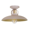 Brilagi - Ytmonterad ljuskrona FLAMENGO 1xE27/60W/230V beige