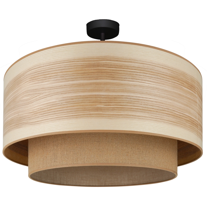 Brilagi - Ytmonterad ljuskrona MONTANA BOHO 1xE27/15W/230V diameter 60 cm brun