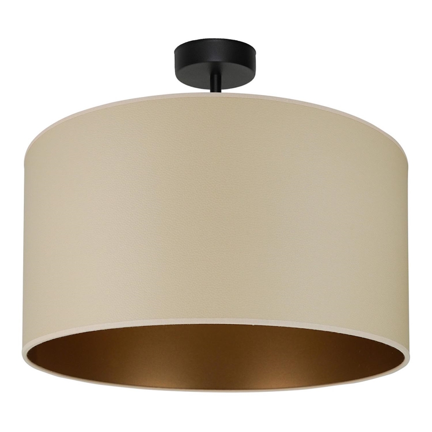 Brilagi - Ytmonterad ljuskrona OREGON ROLLER VEGE 1xE27/15W/230V diameter 45 cm beige