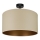 Brilagi - Ytmonterad ljuskrona OREGON ROLLER VEGE 1xE27/15W/230V diameter 45 cm beige