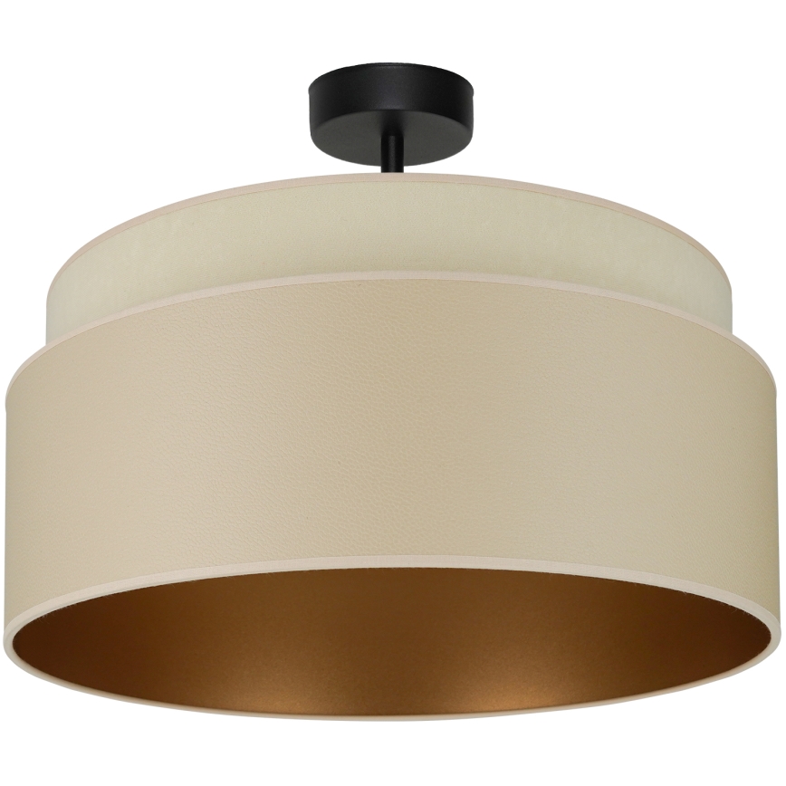 Brilagi - Ytmonterad ljuskrona OREGON VEGE 1xE27/15W/230V diameter 45 cm beige