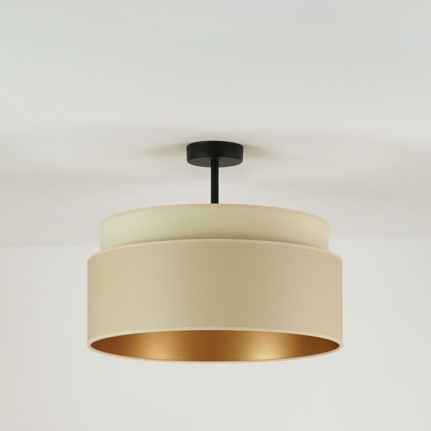 Brilagi - Ytmonterad ljuskrona OREGON VEGE 1xE27/15W/230V diameter 45 cm beige