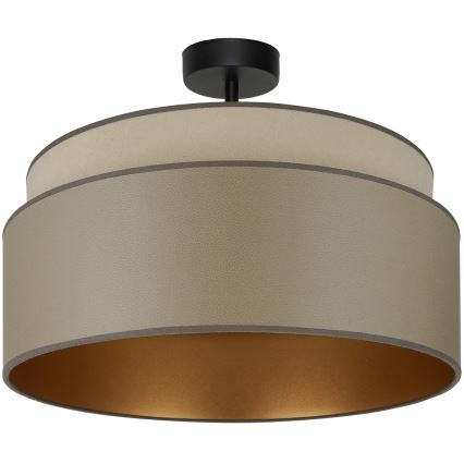 Brilagi - Ytmonterad ljuskrona OREGON VEGE 1xE27/15W/230V diameter 45 cm grå
