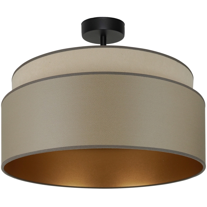 Brilagi - Ytmonterad ljuskrona OREGON VEGE 1xE27/15W/230V diameter 45 cm grå