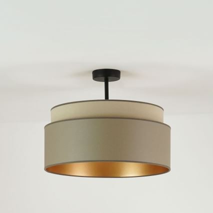 Brilagi - Ytmonterad ljuskrona OREGON VEGE 1xE27/15W/230V diameter 45 cm grå