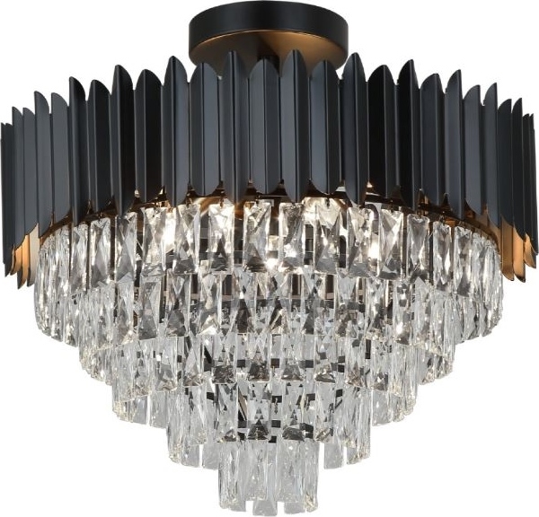 Brilagi - Ytmonterad taklampa CARLOS 9xE14/40W/230V diam. 60 cm