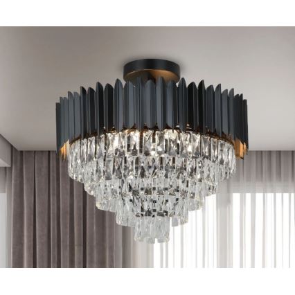 Brilagi - Ytmonterad taklampa CARLOS 9xE14/40W/230V diam. 60 cm
