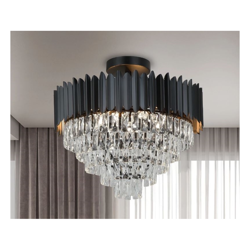 Brilagi - Ytmonterad taklampa CARLOS 9xE14/40W/230V diam. 60 cm
